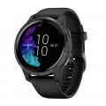 Смарт-часы Garmin Venu черные с серым безелем
